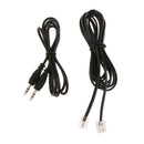 HT582 LCD Display Telephone With Corded Headset Call Center Phone Dial Pad