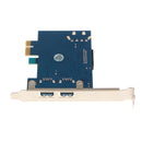 PCI-E to USB 3.0 2 Port PCI Express Expansion Card 19-Pin Power Connector