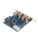 4-Port Super Speed USB 3.0 PCI Express Card With 4-pin IDE Power Connecter