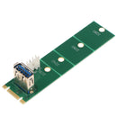 Super Speed M.2 NGFF To USB 3.0 Riser Card PCI-E Expansion Card For Desktop