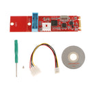 5 Gbps USB 3.0 Converter Card Expansion Card NGFF M.2 Express 19 Pin Red