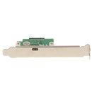 Motherboard 19 Pin Header to USB 3.0 Type C Adapter Converter Bracket Card