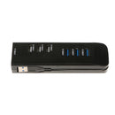 Portable 4 Ports USB 3.0 +3 Ports USB 2.0 Hub Adapter Splitter for Laptop PC