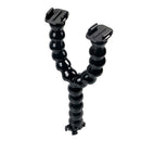 Adujstable Clamp Jaw Mount Stick Goose Neck Flex Classy For Gopro Camera