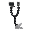 Adujstable Clamp Jaw Mount Stick Goose Neck Flex Classy For Gopro Camera