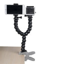 Adujstable Clamp Jaw Mount Stick Goose Neck Flex Classy For Gopro Camera