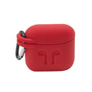 Silicone Shockproof Charging Case Cover Skin Protective For Apple AirPods Red