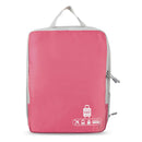 5 Pieces Travel Organizers Luggage Storage Waterproof Bag Clothes Suitcase Red