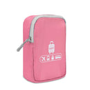 5 Pieces Travel Organizers Luggage Storage Waterproof Bag Clothes Suitcase Red