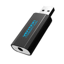 Vention 3.5mm USB Audio Adapter Sound Card W/ Mic USB To Jack 3.5 Converter