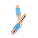 Gold Plated 6.5mm Male to RCA Female Audio Video Adapter Connect for Mixers