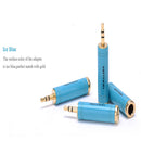 6.5mm Female to 3.5mm Male Socket Audio Video Adapter Connect for Headphone