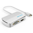Mini DisplayPort (Thunderbolt)to HDMI VGA Adapter Converter For Macbook Pro