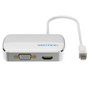 Mini DisplayPort (Thunderbolt)to HDMI VGA Adapter Converter For Macbook Pro