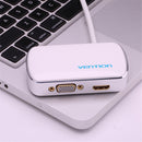 Mini DisplayPort (Thunderbolt)to HDMI VGA Adapter Converter For Macbook Pro