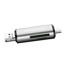 Type-c Micro USB OTG to USB 2.0 Adapter Multi Card Reader For Phone Tablet