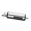 Type-c Micro USB OTG to USB 2.0 Adapter Multi Card Reader For Phone Tablet
