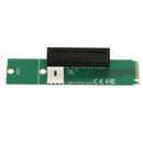 M.2 NGFF SSD to PCI-e Express 4X Converter Adapter Card for Ethereum Mining