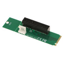 NGFF M2 M.2 To PCI-E PCI Express 4x 1x Slot Card Adapter With SATA Cable