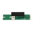 NGFF M2 M.2 To PCI-E PCI Express 4x 1x Slot Card Adapter With SATA Cable