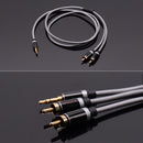 3 Meter 3.5mm Male To 2 RCA Male Aux Cable Gold Plated L R Plug Audio Cable Cord