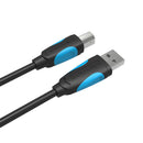 USB 2.0 A Male To B Male Print Extension Cable For Epson Printer Scanner 3 Meter