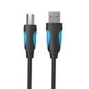 USB 2.0 A Male To B Male Print Extension Cable For Epson Printer Scanner 2 Meter