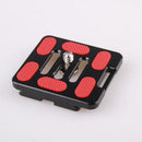 Camera Tripod Quick Release Plate with 1/4''Screw Hot Shoe Adapter for YT-B6