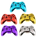 Chrome Replacement Housing Shell Case Kit With Buttons For Xbox 360 Purple