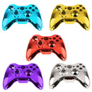 Chrome Replacement Housing Shell Case Kit With Buttons For Xbox 360 Purple
