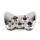 Shell ButtonsThumbsticks Replacement Case Cover for Xbox 360 Wireless Gaming Silver