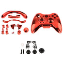 Replacement Full Housing Shell Case Kit with Buttons for Xbox 360 Controller Red
