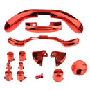 Replacement Full Housing Shell Case Kit with Buttons for Xbox 360 Controller Red
