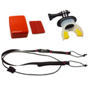 Surfing Fixed Braces Connecting Mouth Mount Set For GoPro Hero 5 4 3 Black