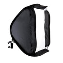 60x60cm 24'' Inch Portable Hotshoe Soft Box Kit Softbox With L-Shape Bracket