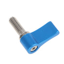 DSLR Camera Adjustable Hand Tightening Screws Aluminum Alloy Handle M6 Screw Blue