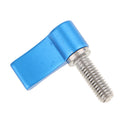 DSLR Camera Adjustable Hand Tightening Screws Aluminum Alloy Handle M6 Screw Blue