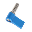 DSLR Camera Adjustable Hand Tightening Screws Aluminum Alloy Handle M6 Screw Blue