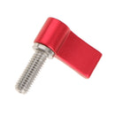 DSLR Camera Adjustable Hand Tightening Screws Aluminum Alloy Handle M6 Screw Red