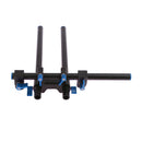 Professional Portable Camera Camcorder Mount Slider Handgrip for Movie Filming Blue