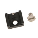 Aluminum alloy Hot Shoe Mount Adapter with 1/4'' Thread for DSLR Rig Cage
