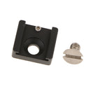 Aluminum alloy Hot Shoe Mount Adapter with 1/4'' Thread for DSLR Rig Cage