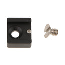 Aluminum alloy Hot Shoe Mount Adapter with 1/4'' Thread for DSLR Rig Cage