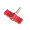 2 Wings Knob Male M6x17mm Thumb Screw For Camera Rod Clamp Rosette Handle Red