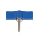 DSLR Camera Adjustable Hand Tightening Screws Aluminum Alloy Handle M4 Screw Blue