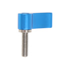 DSLR Camera Adjustable Hand Tightening Screws Aluminum Alloy Handle M5 Screw Blue