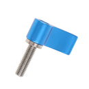 DSLR Camera Adjustable Hand Tightening Screws Aluminum Alloy Handle M5 Screw Blue