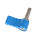 DSLR Camera Adjustable Hand Tightening Screws Aluminum Alloy Handle M5 Screw Blue