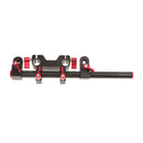 15mm Rod Rail Handle Grip For Rig DSLR Camera Follow Focus 5D2 5D3 Mark Red