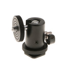 360Â° Swivel Mini Ball Head Hot Shoe Adapter Mount for Canon DSLR Camera Camcorder